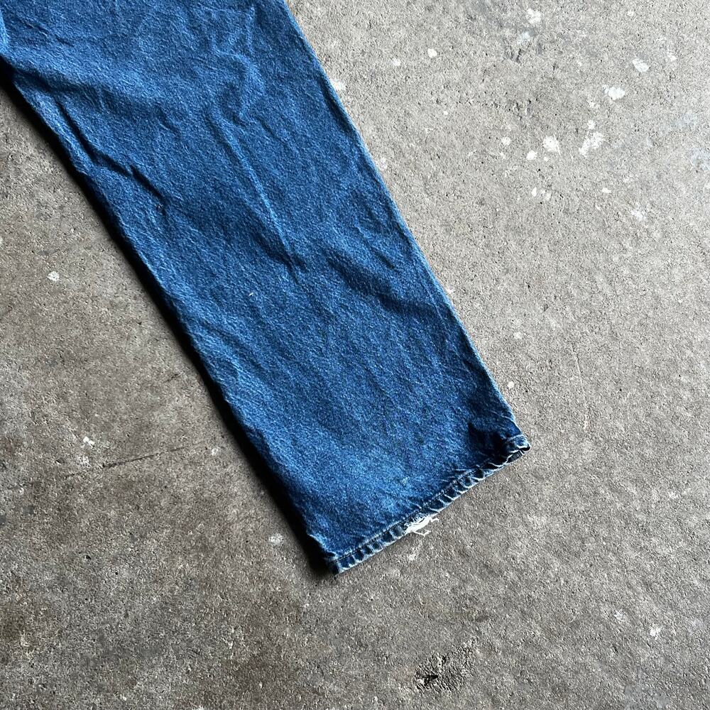 Carhartt blue denim jeans double knee work wear carpenter pants - Picture 8 of 8